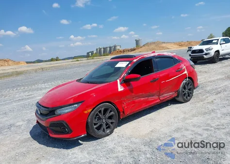 2018 Honda Civic Sport Touring from USA, damaged, VIN SHHFK7H98JU214851